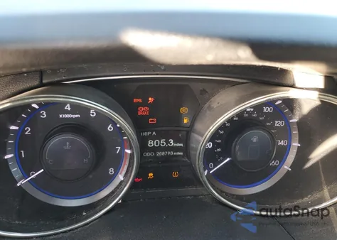 2011 Hyundai Sonata Gls z USA, uszkodzony, nr VIN 5NPEB4AC7BH114566